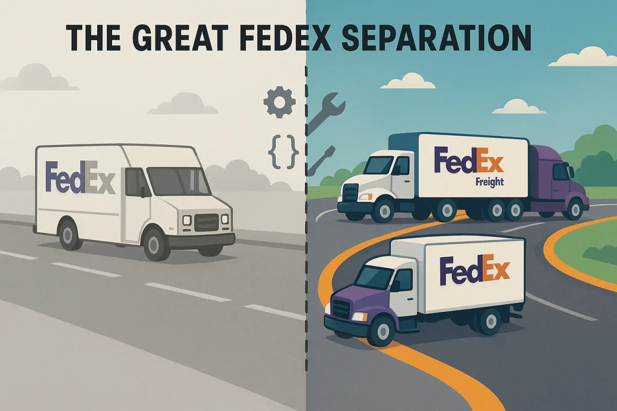 FedEx Freight Separation Forces Enterprise TMS Rewrites: Integration Architecture Changes Every Team Must Plan For