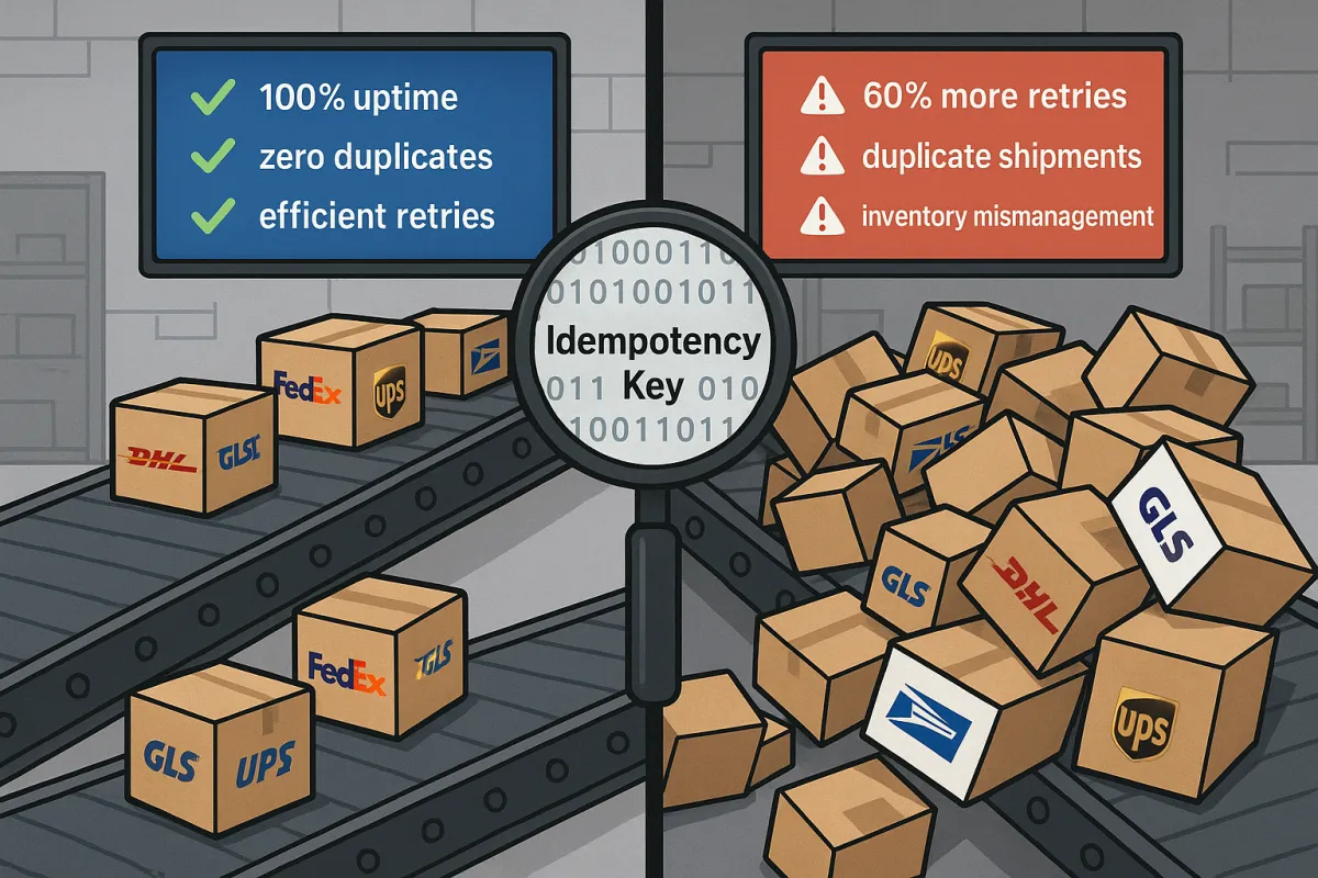 Carrier API Idempotency Reality Check: Why 60% More Retries Create Duplicate Shipments and How to Build Bulletproof Retry Logic
