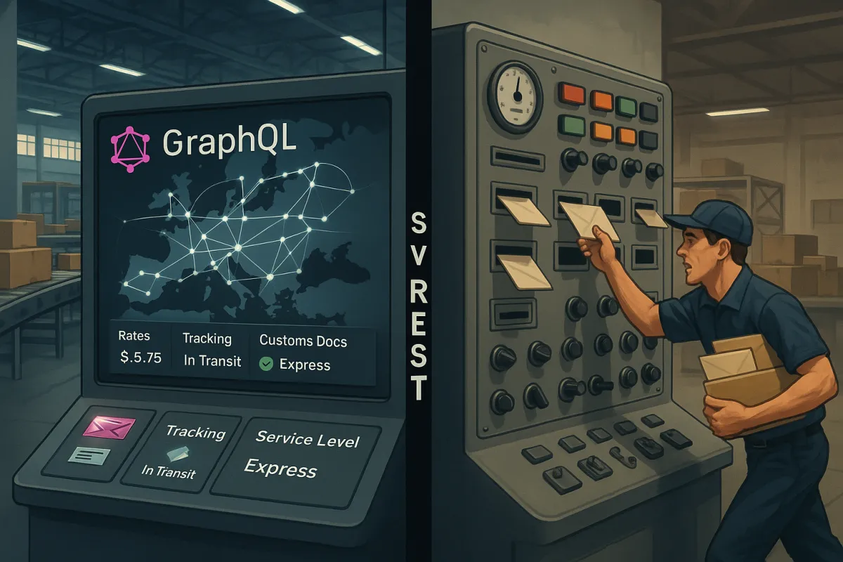 GraphQL vs REST for Carrier Integrations: 2025 Performance Benchmarks and Architecture Decision Framework