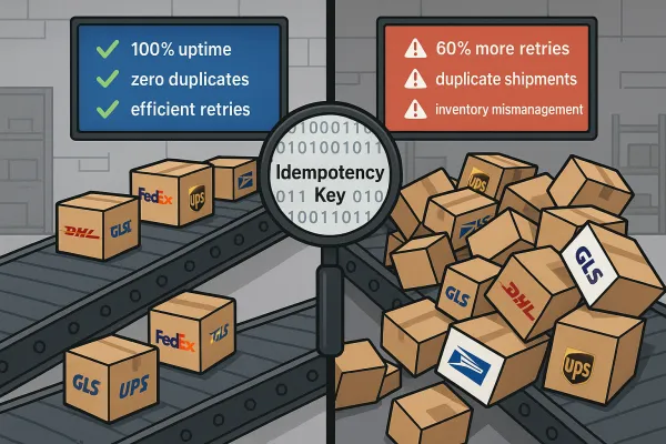 Carrier API Idempotency Reality Check: Why 60% More Retries Create Duplicate Shipments and How to Build Bulletproof Retry Logic