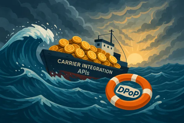 Sender-Constrained Tokens: How DPoP Solves the Bearer Token Crisis in Carrier Integration APIs