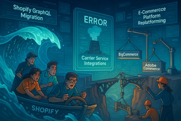 Carrier Service Migration Crisis: How Teams Navigate Shopify's GraphQL Deadline While Managing E-commerce Platform Replatforming