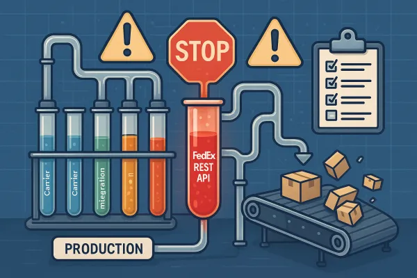 FedEx REST Migration Testing Crisis: Why 67% of Sandbox-Verified Integrations Fail in Production and How to Build Test Harnesses That Actually Predict Real-World Behavior
