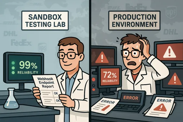 Webhook Reliability Test Harnesses: Building Production-Grade Carrier Integration Testing That Actually Predicts Real-World Failure Patterns